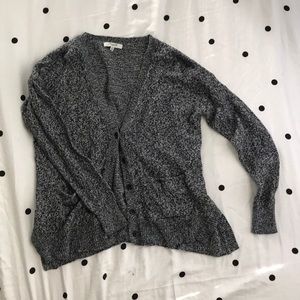 Madewell dark gray cardigan